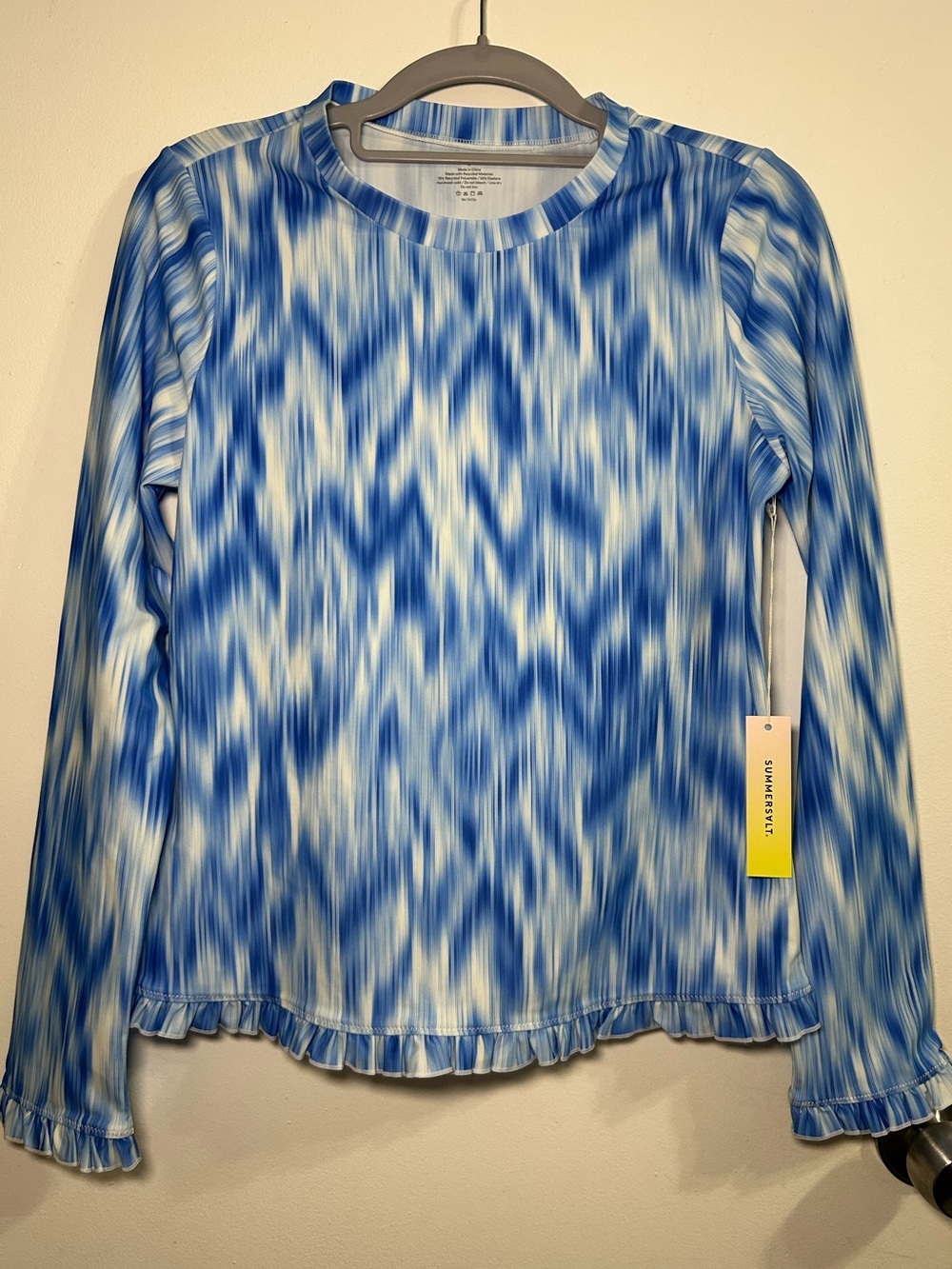 Summer Salt The Waterside Ruffle Rash Guard NWT - Picture 2 of 6